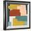 Block Abstract I-Grace Popp-Framed Art Print