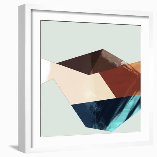 Block Detail II-Sisa Jasper-Framed Art Print