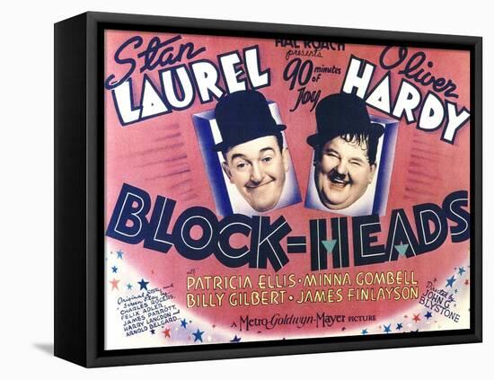 Block-Heads, 1938-null-Framed Stretched Canvas