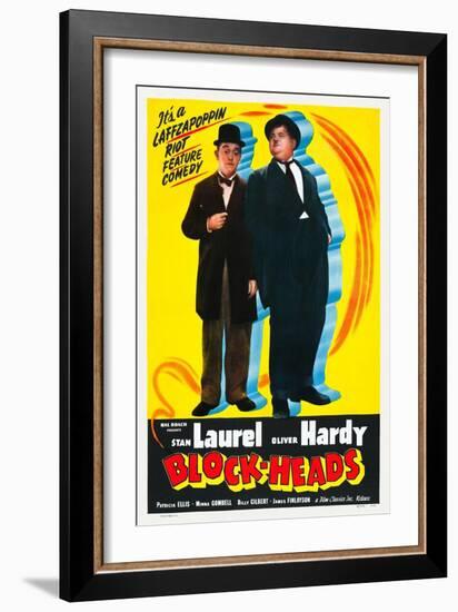 Block-Heads, 1938-null-Framed Giclee Print