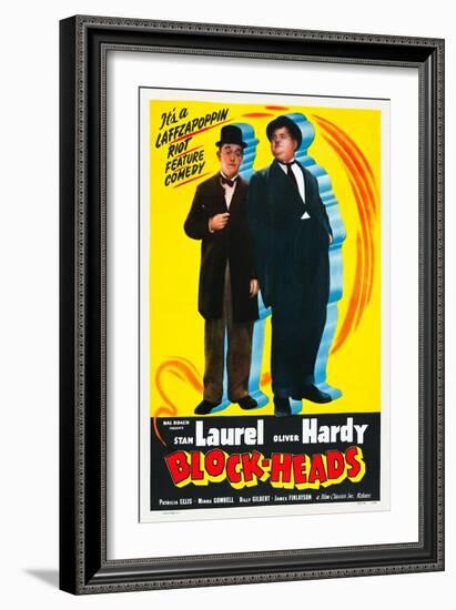 Block-Heads, 1938-null-Framed Giclee Print