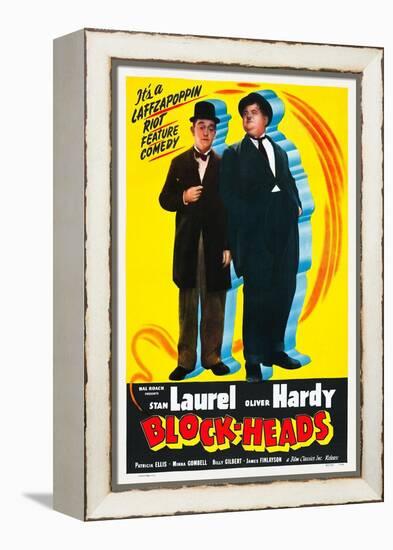 Block-Heads, 1938-null-Framed Premier Image Canvas