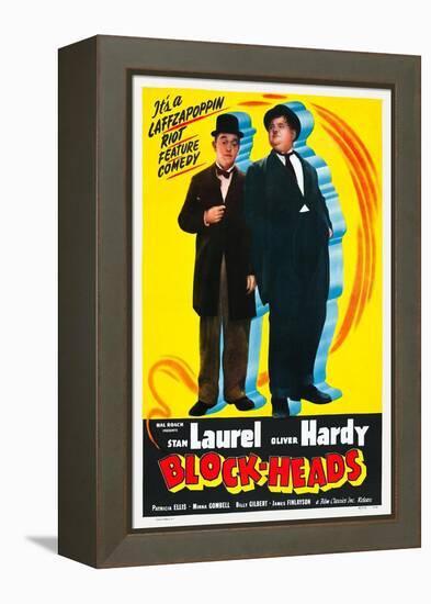 Block-Heads, 1938-null-Framed Premier Image Canvas