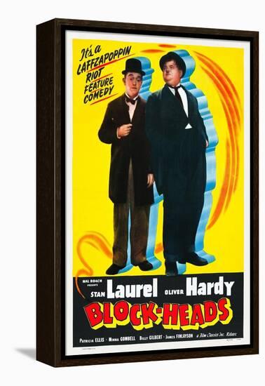 Block-Heads, 1938-null-Framed Premier Image Canvas