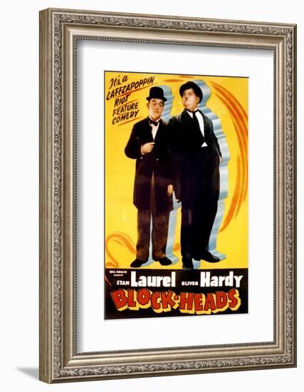 Block-Heads - Movie Poster Reproduction-null-Framed Photo