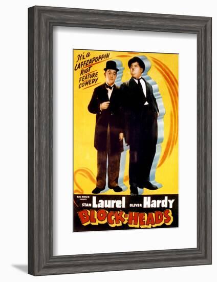 Block-Heads - Movie Poster Reproduction-null-Framed Photo