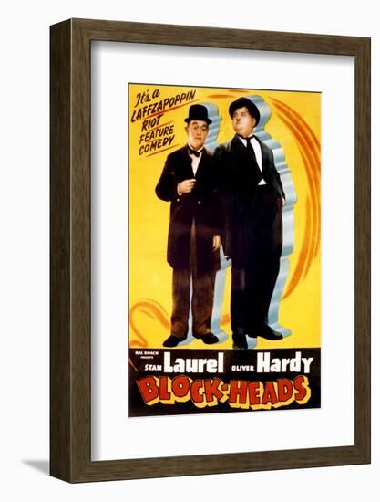 Block-Heads - Movie Poster Reproduction-null-Framed Photo