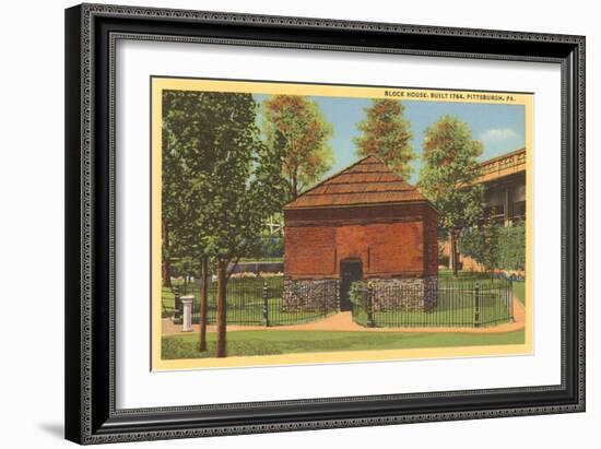 Block House, Pittsburgh, Pennsylvania-null-Framed Art Print