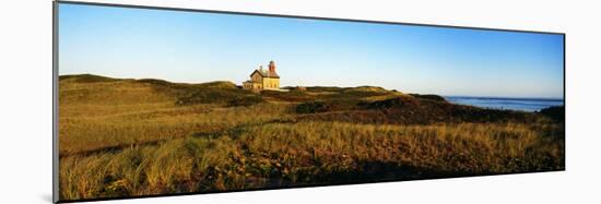 Block Island Lighthouse Rhode Island, USA-null-Mounted Photographic Print