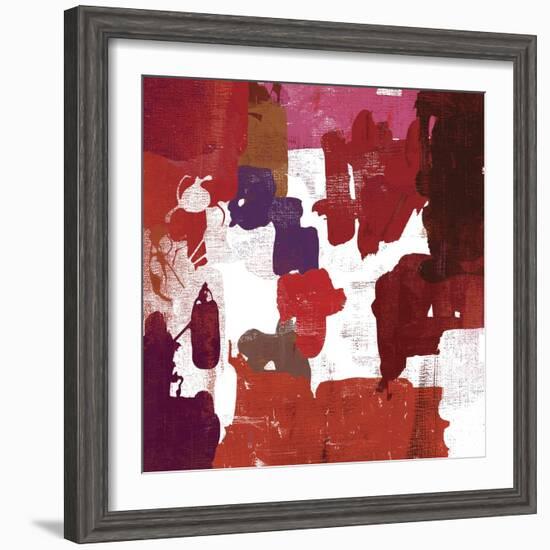 Block Paint I-PI Studio-Framed Art Print