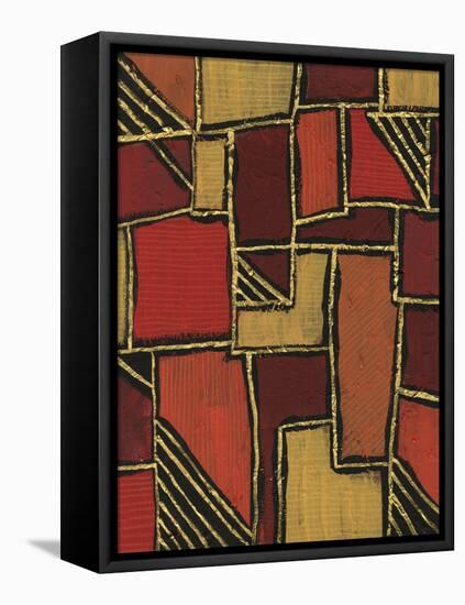 Blocked II-Regina Moore-Framed Stretched Canvas