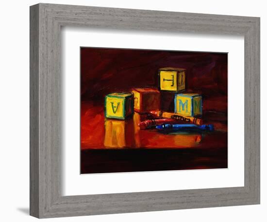 Blocks-Pam Ingalls-Framed Giclee Print