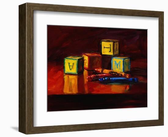 Blocks-Pam Ingalls-Framed Giclee Print