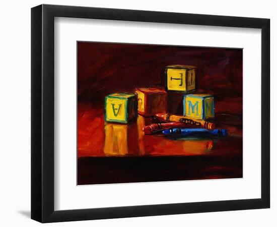 Blocks-Pam Ingalls-Framed Giclee Print