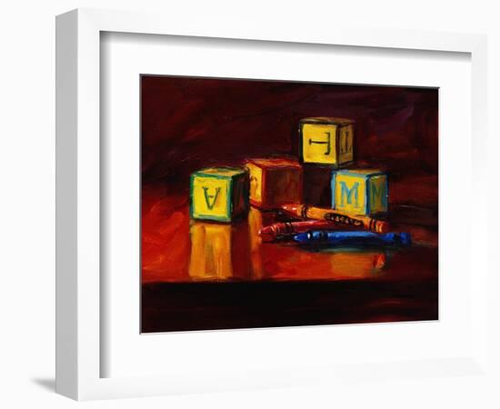 Blocks-Pam Ingalls-Framed Giclee Print