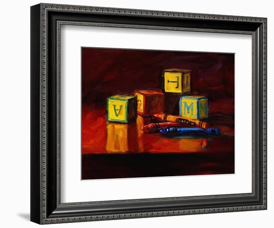 Blocks-Pam Ingalls-Framed Giclee Print