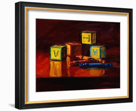 Blocks-Pam Ingalls-Framed Giclee Print