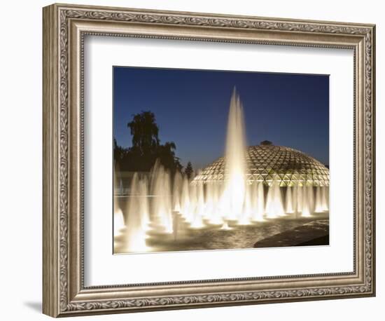 Bloedel Conservatory, Queen Elizabeth Park, Vancouver, British Columbia, Canada-William Sutton-Framed Photographic Print