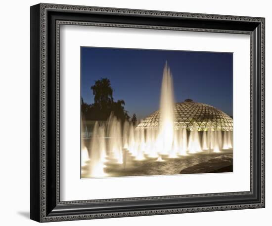 Bloedel Conservatory, Queen Elizabeth Park, Vancouver, British Columbia, Canada-William Sutton-Framed Photographic Print