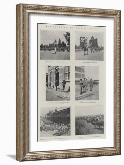 Bloemfontein in British Hands-null-Framed Giclee Print