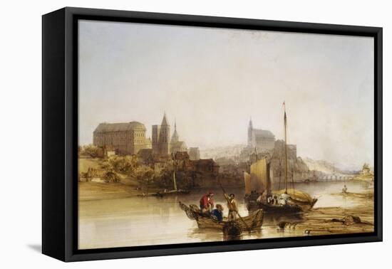 Blois on the Loire, 1840-William Callow-Framed Premier Image Canvas