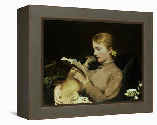 Blond and Brunette, 1879-Charles Burton Barber-Framed Premier Image Canvas