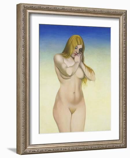 Blond Nude, 1921-Felix Vallotton-Framed Giclee Print