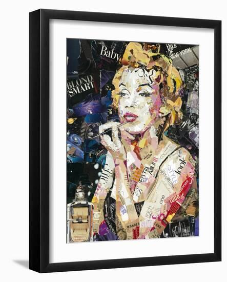 Blond Smart Baby-Ines Kouidis-Framed Giclee Print