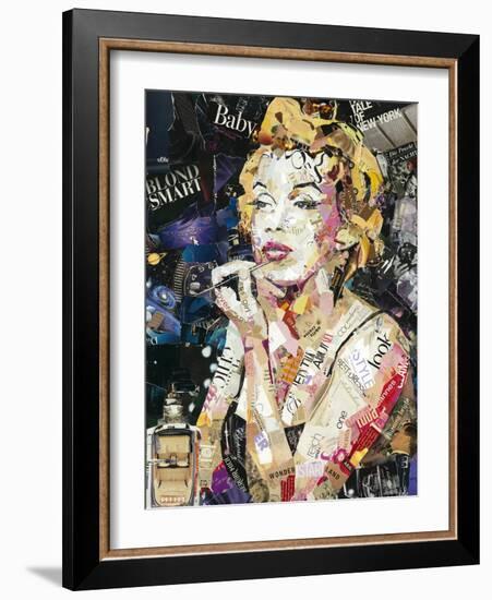 Blond Smart Baby-Ines Kouidis-Framed Giclee Print