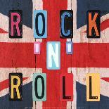 Rock'n Roll British-Blonde Attitude-Laminated Art Print