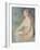 Blonde Bather, 1881 (Oil on Canvas)-Pierre Auguste Renoir-Framed Giclee Print