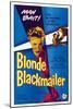 Blonde Blackmailer, (aka Stolen Time), Susan Shaw, 1955-null-Mounted Art Print