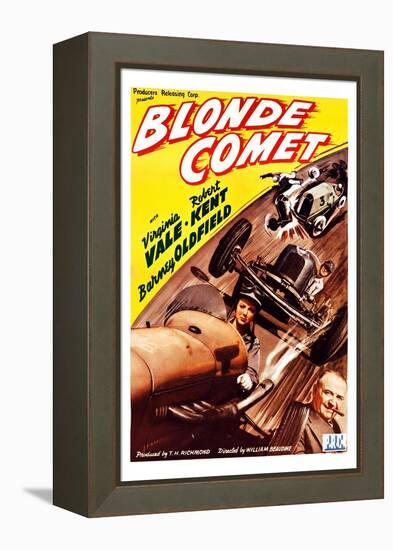 Blonde Comet-null-Framed Stretched Canvas