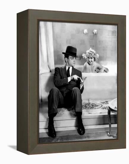 Blonde Crazy, James Cagney, Joan Blondell, 1931-null-Framed Stretched Canvas