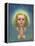 Blonde Girl Praying-Roy Best-Framed Premier Image Canvas