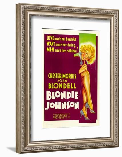 Blondie Johnson, Joan Blondell, 1933-null-Framed Photo