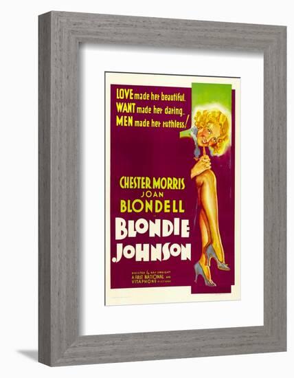 Blondie Johnson, Joan Blondell, 1933-null-Framed Photo