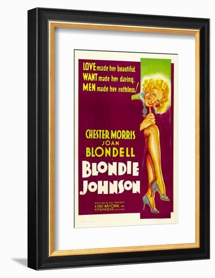 Blondie Johnson, Joan Blondell, 1933-null-Framed Photo