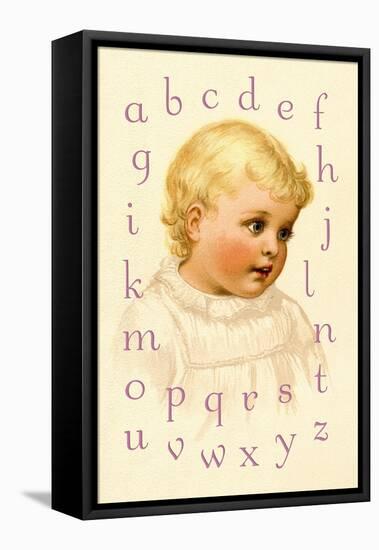 Blondie's Alphabet-Ida Waugh-Framed Stretched Canvas