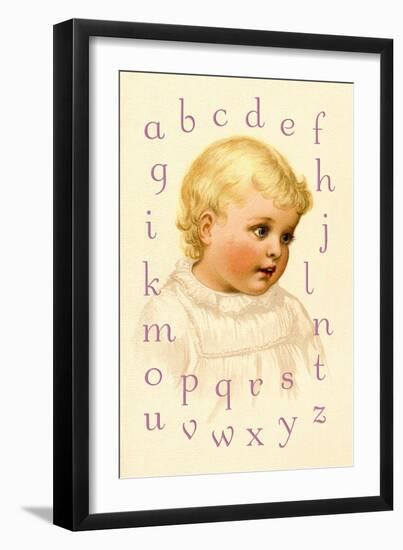 Blondie's Alphabet-Ida Waugh-Framed Art Print