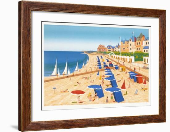 Blonville-Fanch Ledan-Framed Limited Edition