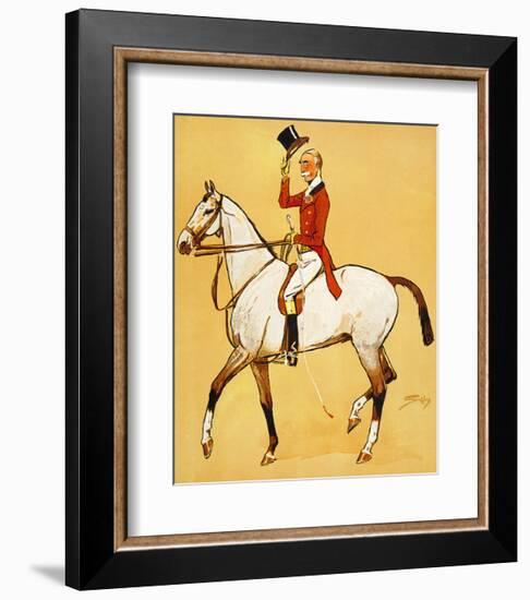 Blood and Quality-Snaffles-Framed Premium Giclee Print