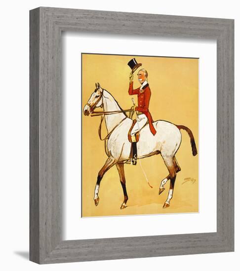 Blood and Quality-Snaffles-Framed Premium Giclee Print