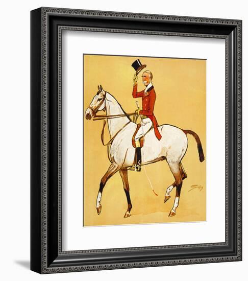 Blood and Quality-Snaffles-Framed Premium Giclee Print