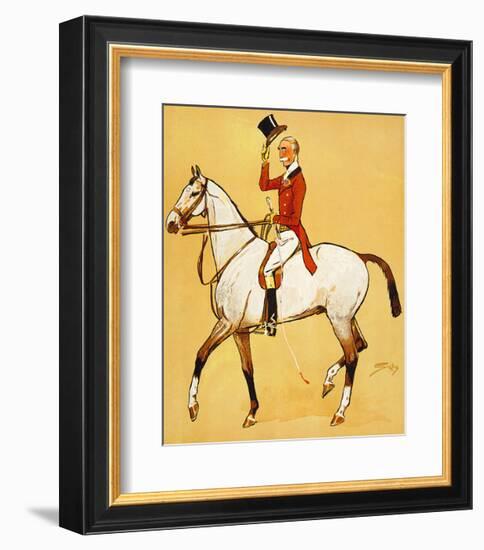 Blood and Quality-Snaffles-Framed Premium Giclee Print