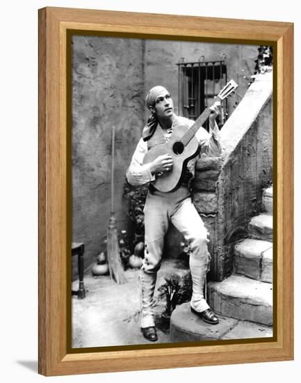 Blood And Sand, Rudolph Valentino, 1922-null-Framed Stretched Canvas