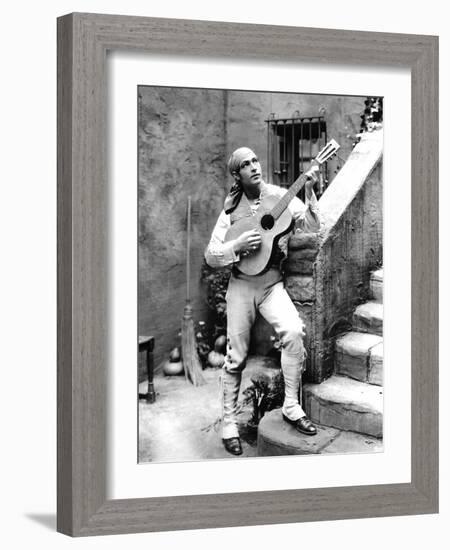 Blood And Sand, Rudolph Valentino, 1922-null-Framed Photo