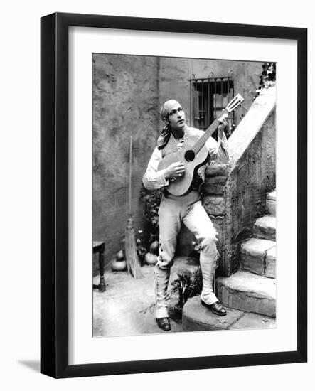 Blood And Sand, Rudolph Valentino, 1922-null-Framed Photo