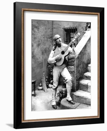 Blood And Sand, Rudolph Valentino, 1922-null-Framed Photo