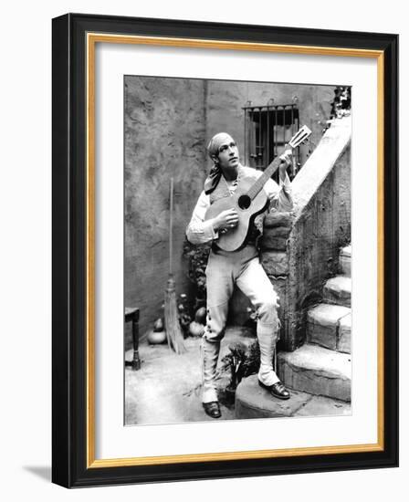 Blood And Sand, Rudolph Valentino, 1922-null-Framed Photo